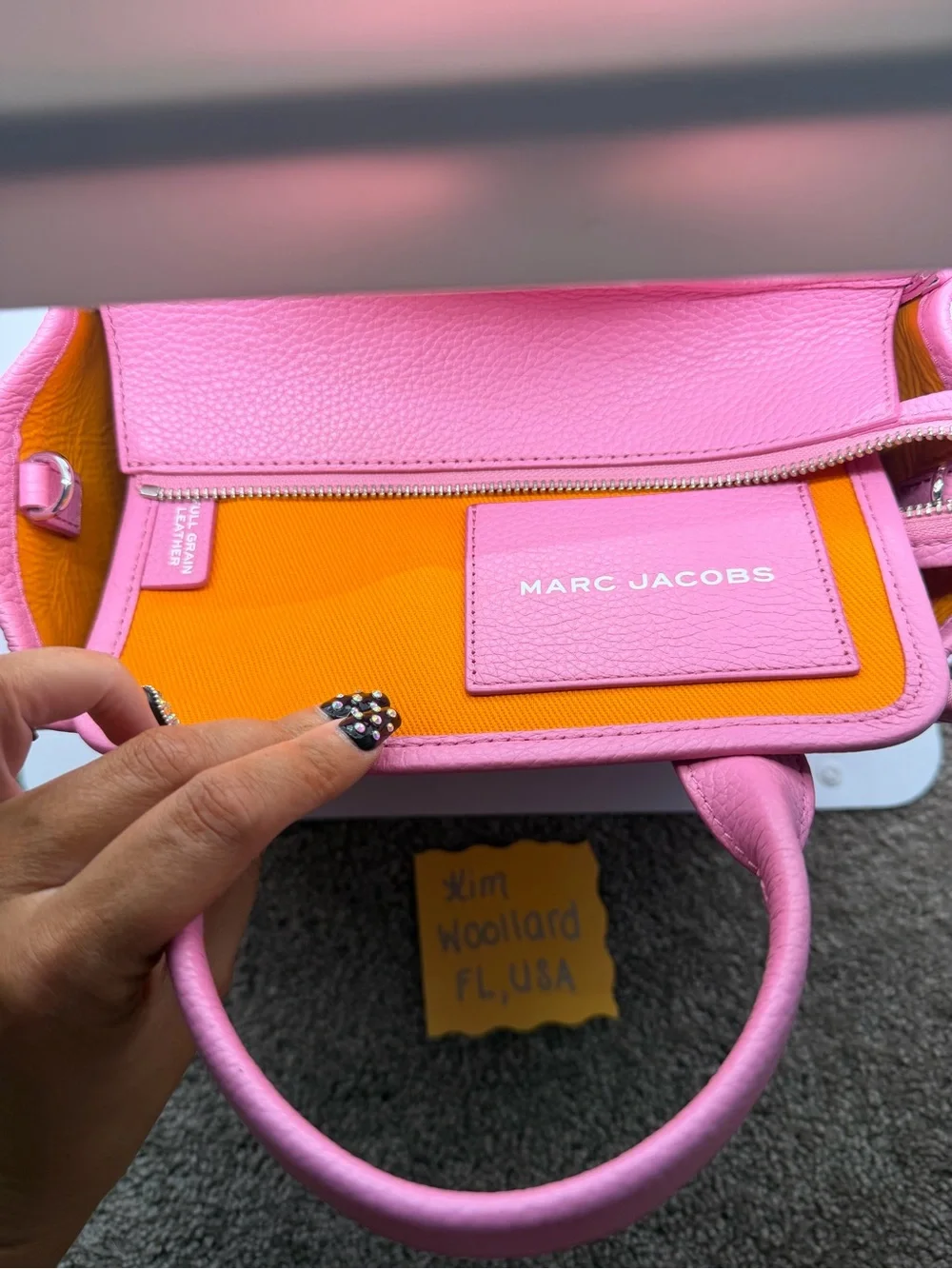 Marc Jacobs Small The Tote Bag - Candy Pink - Picture 8 of 16